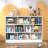 Presly 3  Tier Cube Bookcase Modern Bookshelf with 10 Cubes-646782012-632208647