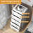 Rebrilliant 2 Pcs 6-drawer Plastic Rolling Storage Cart With 4 Universal Wheels Dresser Cabinet