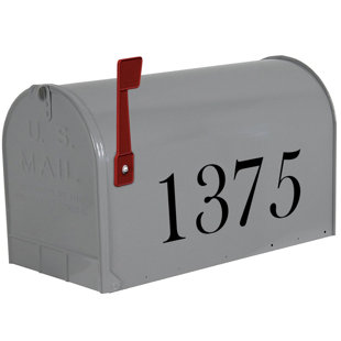 4 po. Numéro de maison autocollant