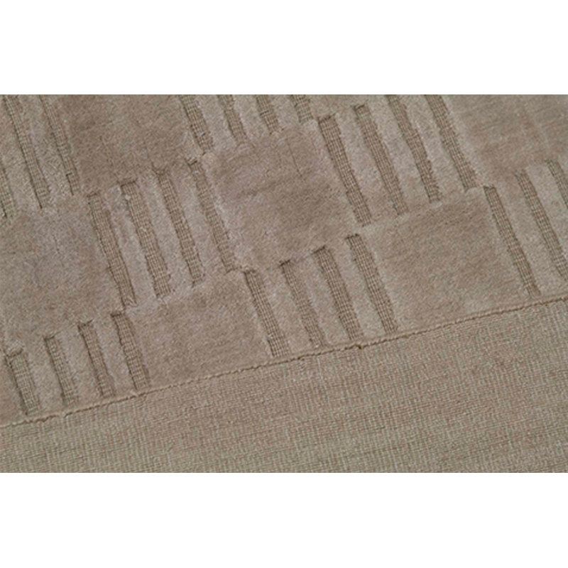 Cotton Area Rug in Brown