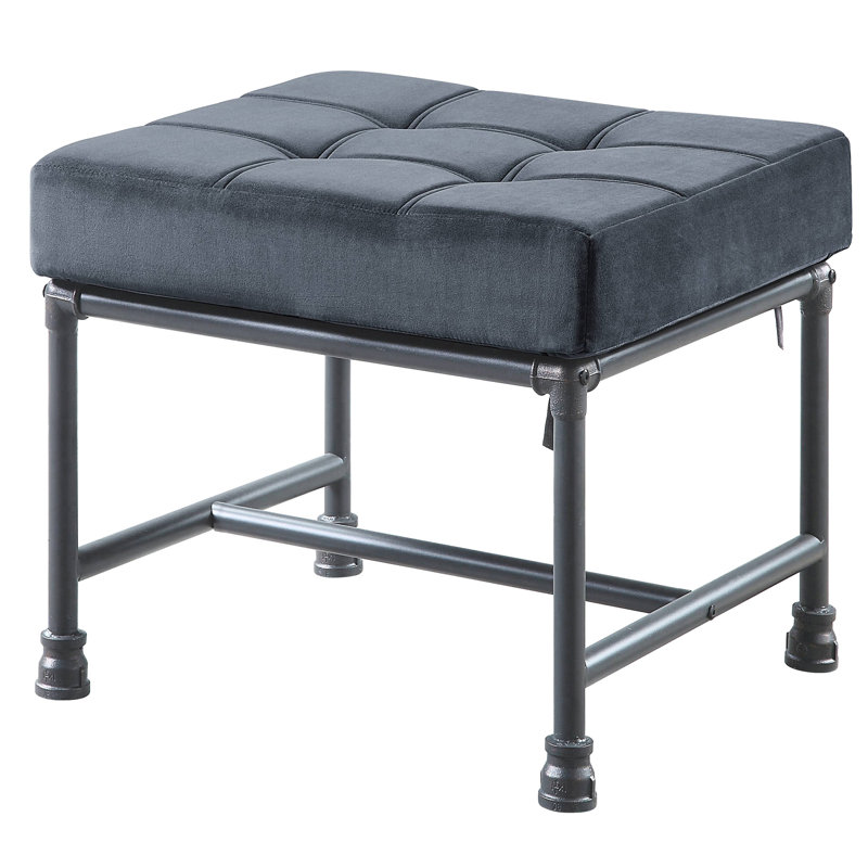 Gris, coussins en mousse D20, conduite d'eau industrielle, look industriel élégant en velours pour le salon, siège, coussin décoratif confortable