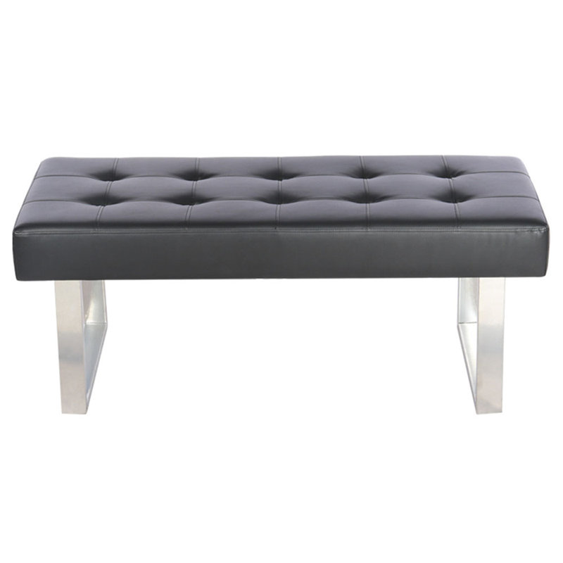 Dabrielle Faux Leather Upholstered Bench