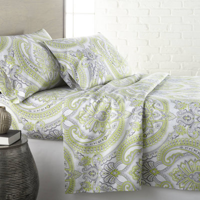 Paisley Perfect Paisley Microfiber Sheet Set by Southshore Fine Linens