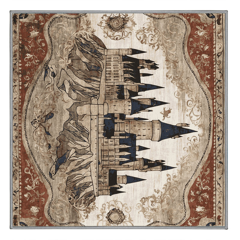 Tapis Citadel's Grace, Carré 6 pi