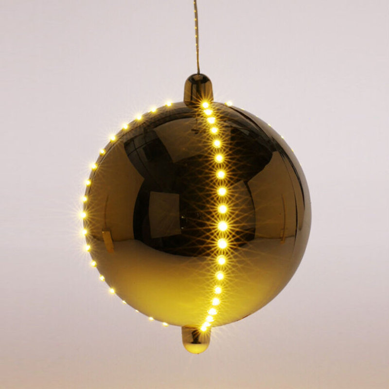 Simen 5.90551cm Solid Colour Finial Ornament, Gold