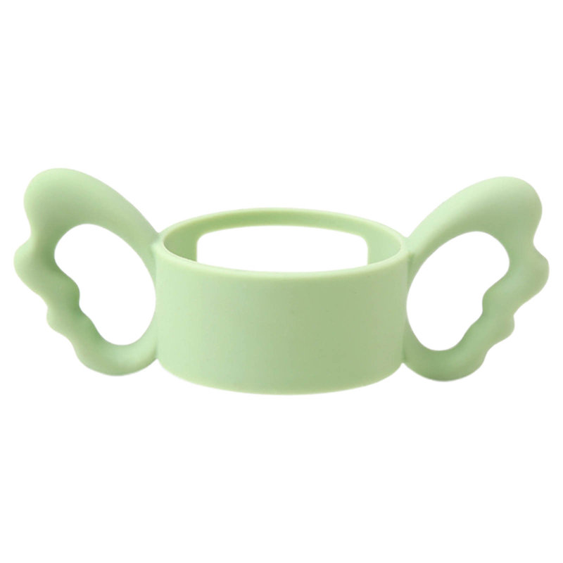 Accessoire de poignée de bouteille de lait et de gel de silice de plus de 6 cm de large, Vert