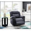 Fauteuil inclinable électrique en microfibre Domana-1959582544