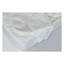 Drap-housse pour lit de bébé compact, housse de matelas pour bébé en microfibre blanche, 39 x 27 x 5 pouces