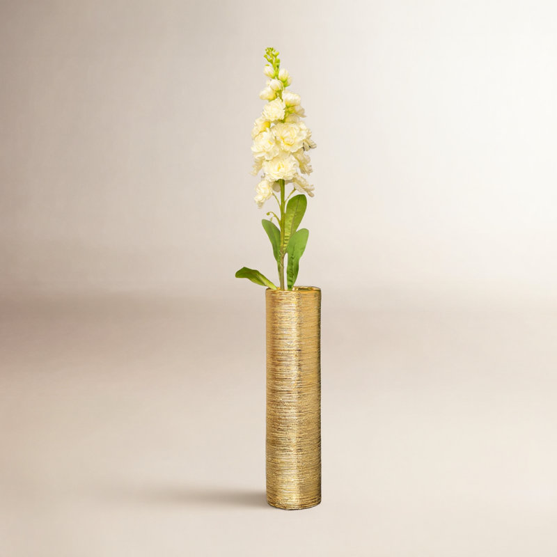 Florence artificielle Delphinium, blanc
