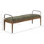 Banc recouvert de tissu vert Hertford-1503548230