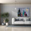 «Mountains» par Artpoptart, art mural sur toile-535938074