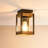 Briannalee Glass Semi Flush Mount