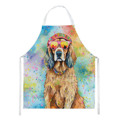 No Pattern Bib Apron