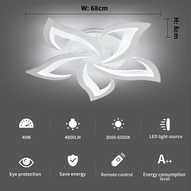 Danielynn Semi Flush Mount