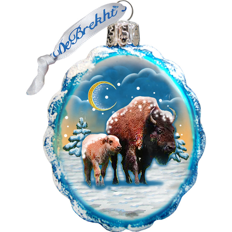 Keepsake 2'' Handmade Glass Holiday Shaped Ornament