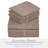 6 Piece Ultra Soft Double Brushed Microfiber Sheet Set, Cooling Sheets with Extra Deep Pockets - Machine Washable-102691423-102691464