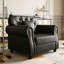 41.3"Upholstered Faux Leather Chair-1727104135-1727104137