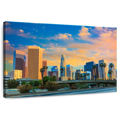 Dramatic Los Angeles Skyline