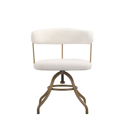 Chaise de coiffeuse pivotante