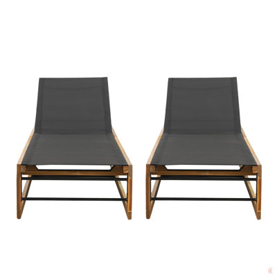 Chaises longues inclinables MIA