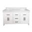 Meuble-lavabo double 60 po Bayla-346458621
