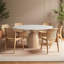 Table de salle à manger blanche-1321783544