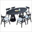 Table de salle à manger moderne 78,74 pouces Ellipse-65298974