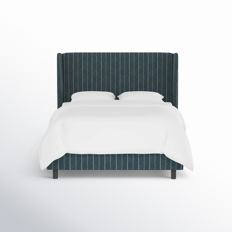 Tilly Upholstered Wingback Bed