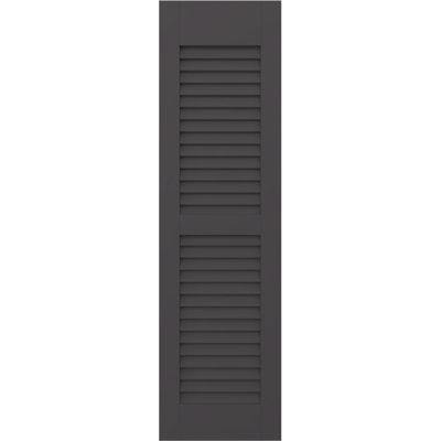 Americraft Two Equal Louver Shutters (Per Pair)
