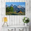 Impression sur toile Grand Teton Mountains Barn-115002343