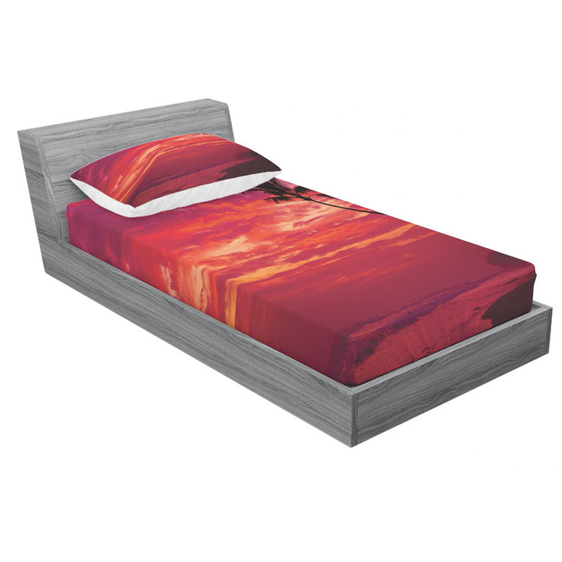 Microfiber Sheet Set, Twin XL Sheet Set with Fitted Sheet