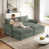 Green Corduroy(2 Seat+2 Ottoman) est en rupture de stock