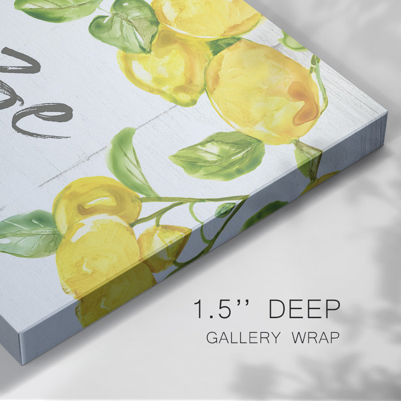 Toile tendue Lemon Squeeze-Gallery, H 18 po x l 27 po