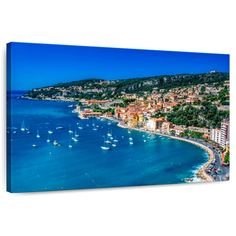 Gillard Villefranche-Sur-Mer Côte, H 34 po x l 51 po