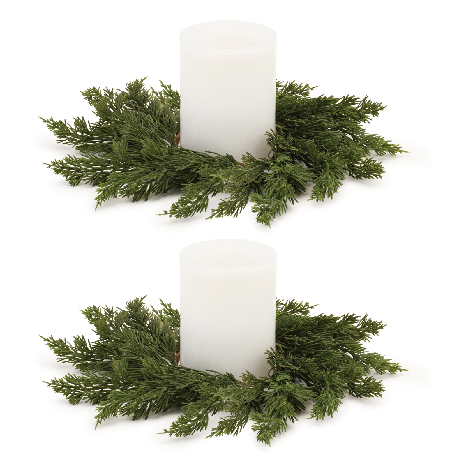 Pine Candle Ring