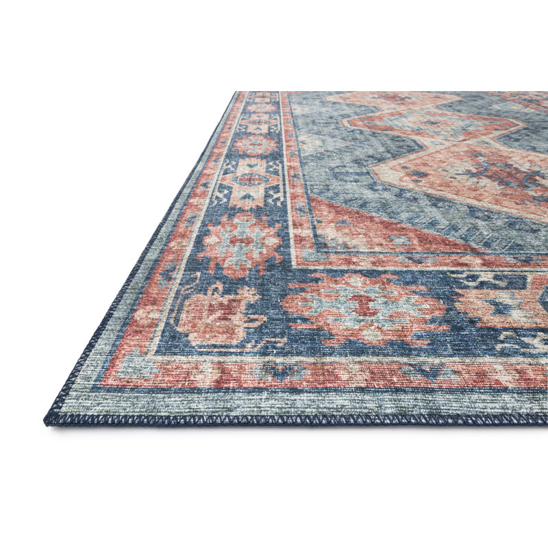 Gelo Oriental Indoor Rug, Square 1'6"