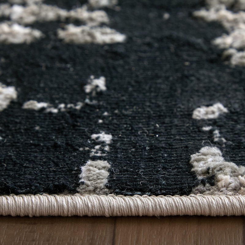Devia Abstract Indoor Rug, Rectangle 9'2" x 12'