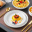 16 Pieces Dinnerware Set, Round Plate With Vertical Edge, Plain White, Dinner Plate, Dessert Plate, Bowl And Soup Plate, Serve For 4 Person, Microwave Friendly And Dishwasher Friendly-1688552713