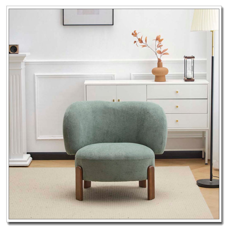Fauteuil à oreilles, Vert