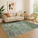 Premium Machine Washable Lubbers AMF1724 Geometric Rug