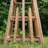 Nikitah Cedar Pyramid Trellis. 72"H
