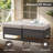 Ingvald All Weather Wicker Outdoor Patio Ottoman with Cushion(Set of 2)-419968078-427681829