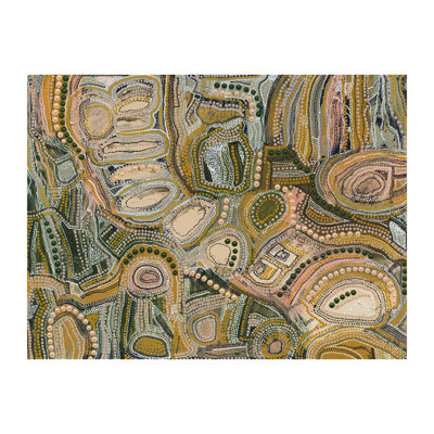 Wiraywinhangin Marramarra by Amanda Hinkelmann - Print on Canvas