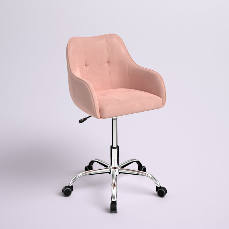 Chaise de travail Cesc, Rose