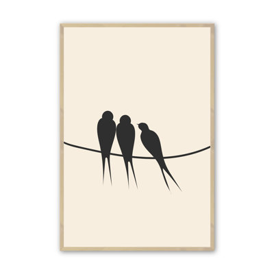 " Birds On A Wire "