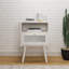 Table de chevet en bois massif Birdsall-86870245