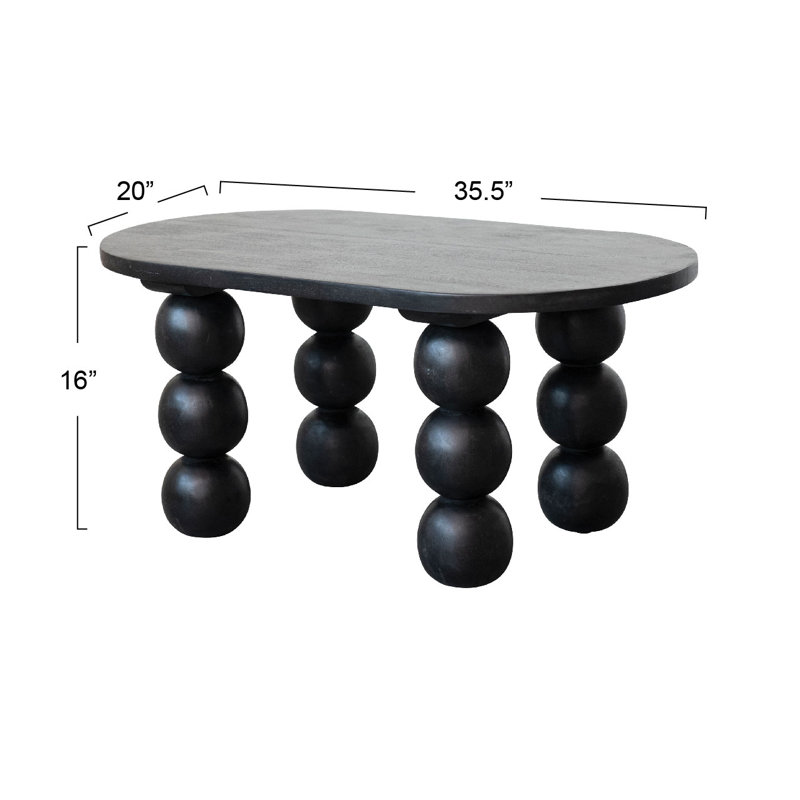 Doughtie Solid Wood Single Coffee Table