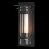 Torch Seeded Glass Outdoor Flush Mount