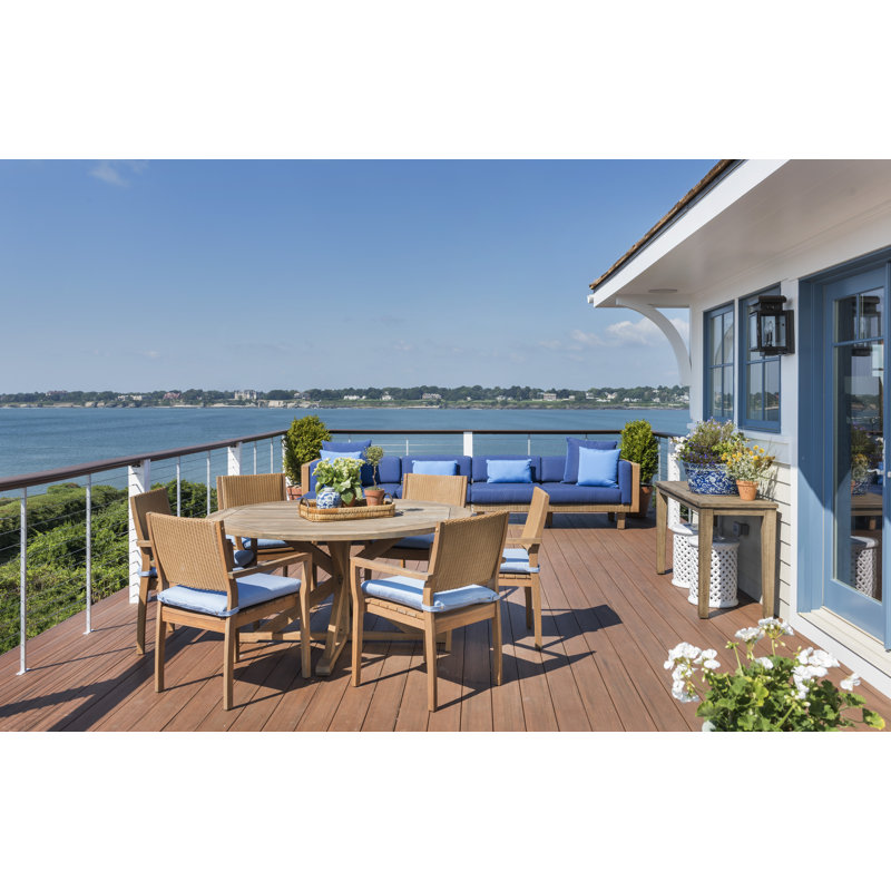 Teak Outdoor Dining Armchair