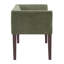 Alfordsville 49.5” Wide Green Upholstered Nailhead Bench with Solid Wood Legs-1344904720